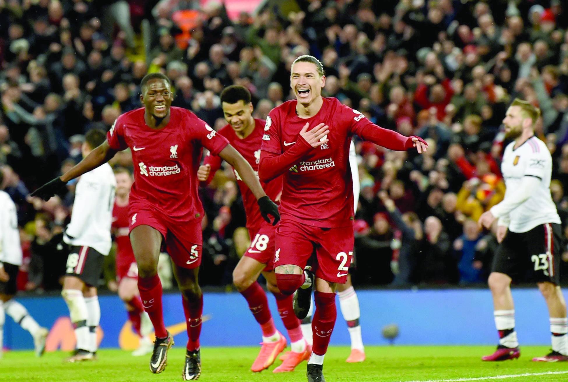 سحق مانشستر يونايتد بسباعية